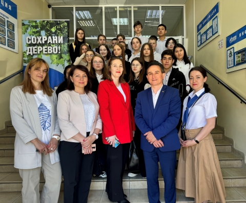 В «Газпром межрегионгаз Оренбург» провели экскурсию для школьников